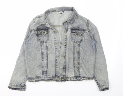 Womens UK Size 14 Select Blue Jacket