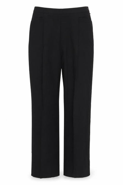 Womens UK Size 34 Penny Plain Relaxed Fit  Black Trousers
