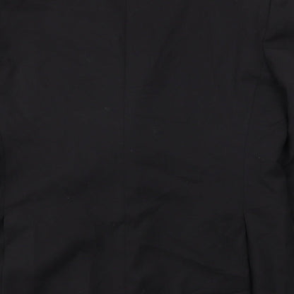 Pronto Uomo Mens Black   Jacket Blazer Size 42