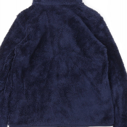 Union Girls Blue   Full Zip Hoodie Size S