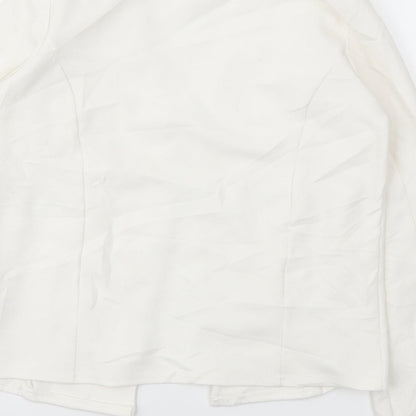 LIPSY  Womens White   Jacket Blazer Size 4