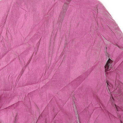 Womens UK Size 16 Gelco Regular Pink Blazer