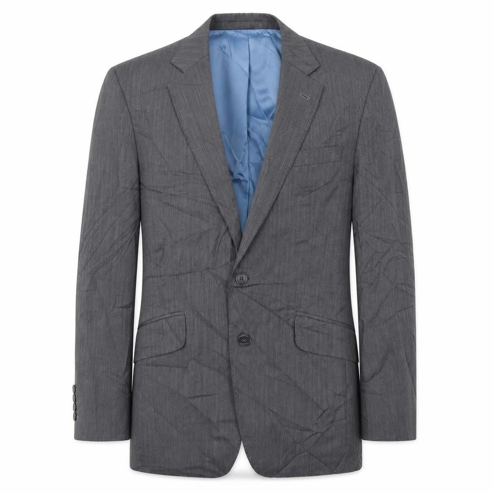 Mens UK Size 40 Preworn Regular Grey Suit Jacket