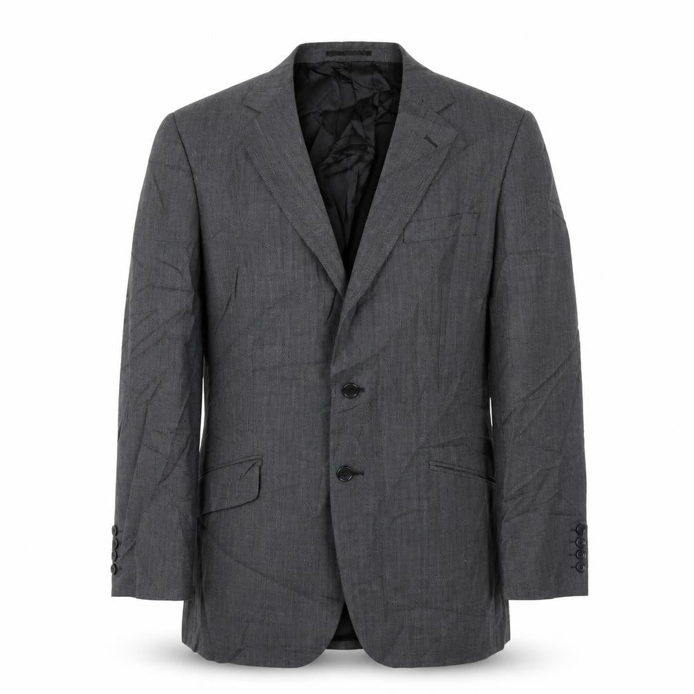 Mens UK Size 40 Brook Taverner Regular Grey Suit Jacket
