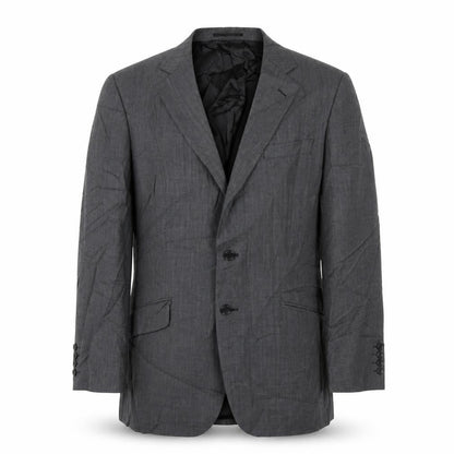 Mens UK Size 40 Brook Taverner Regular Grey Suit Jacket