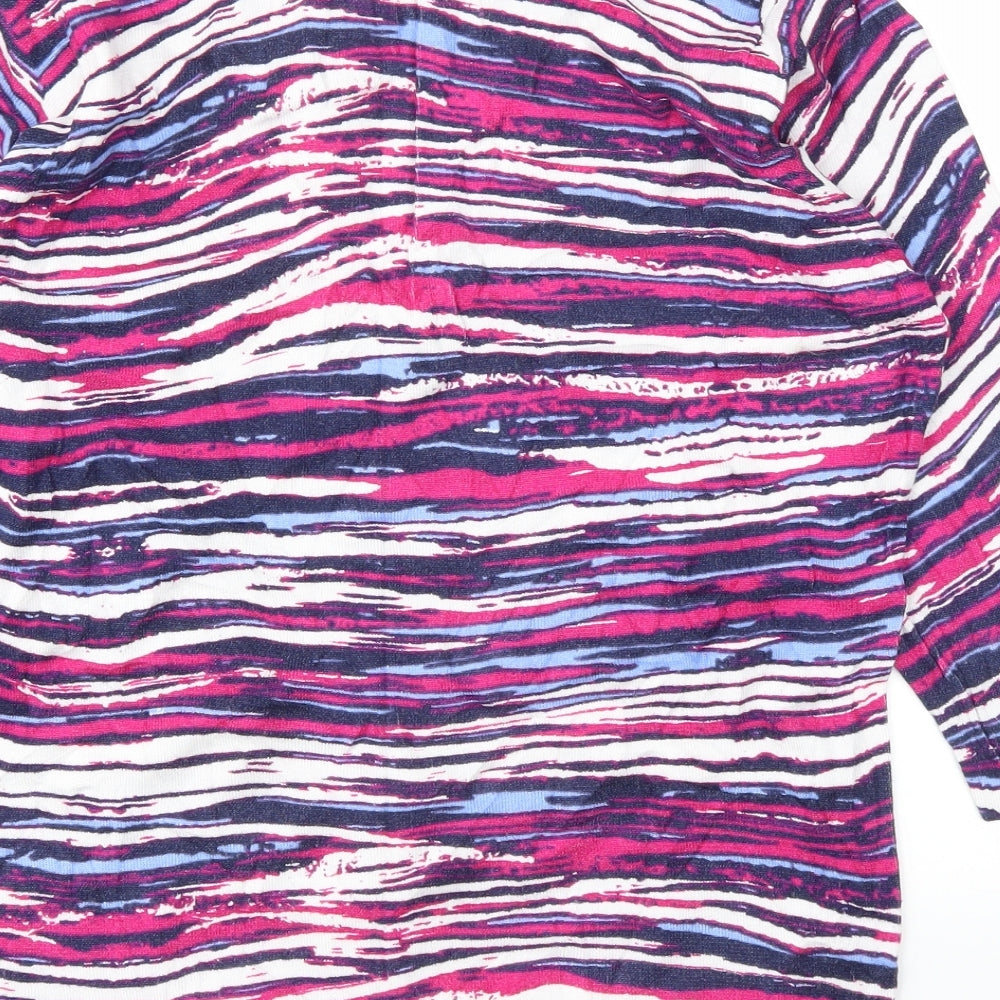 SJ Womens Multicoloured Polka Dot  Basic T-Shirt Size L