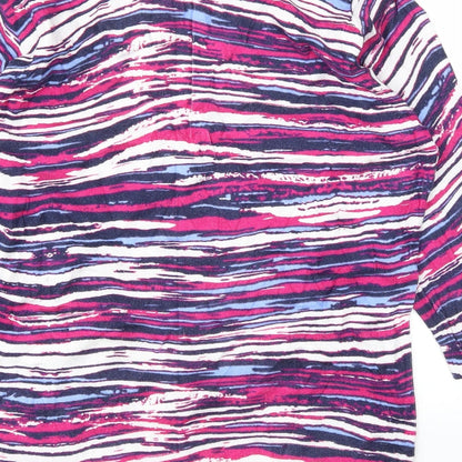 SJ Womens Multicoloured Polka Dot  Basic T-Shirt Size L