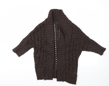NEWYORK Womens Brown   Cardigan Jumper Size S