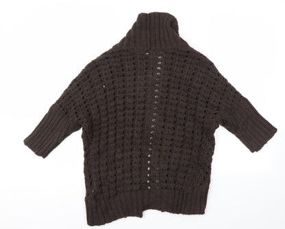 NEWYORK Womens Brown   Cardigan Jumper Size S