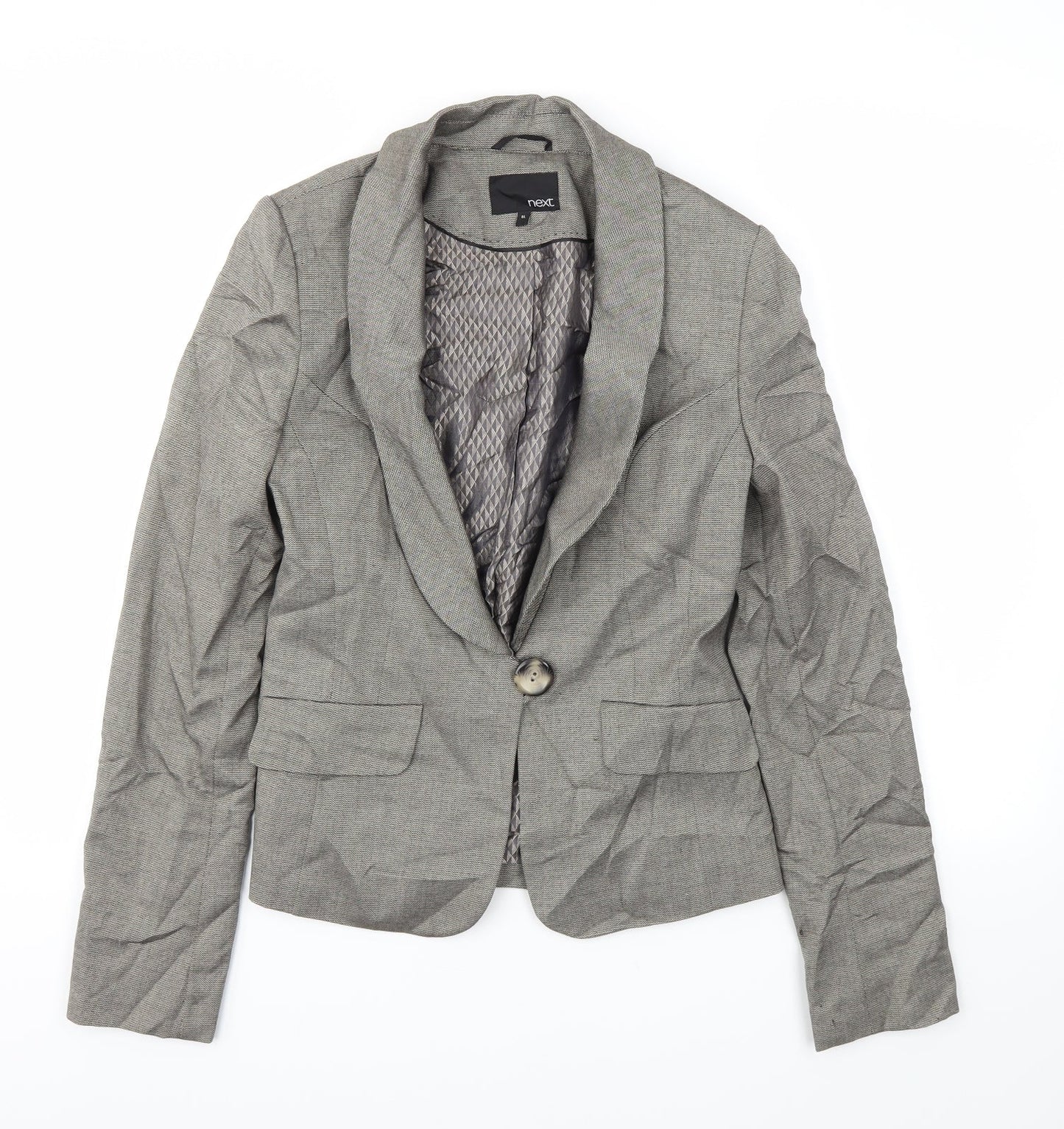 NEXT Womens Brown   Jacket Blazer Size 8