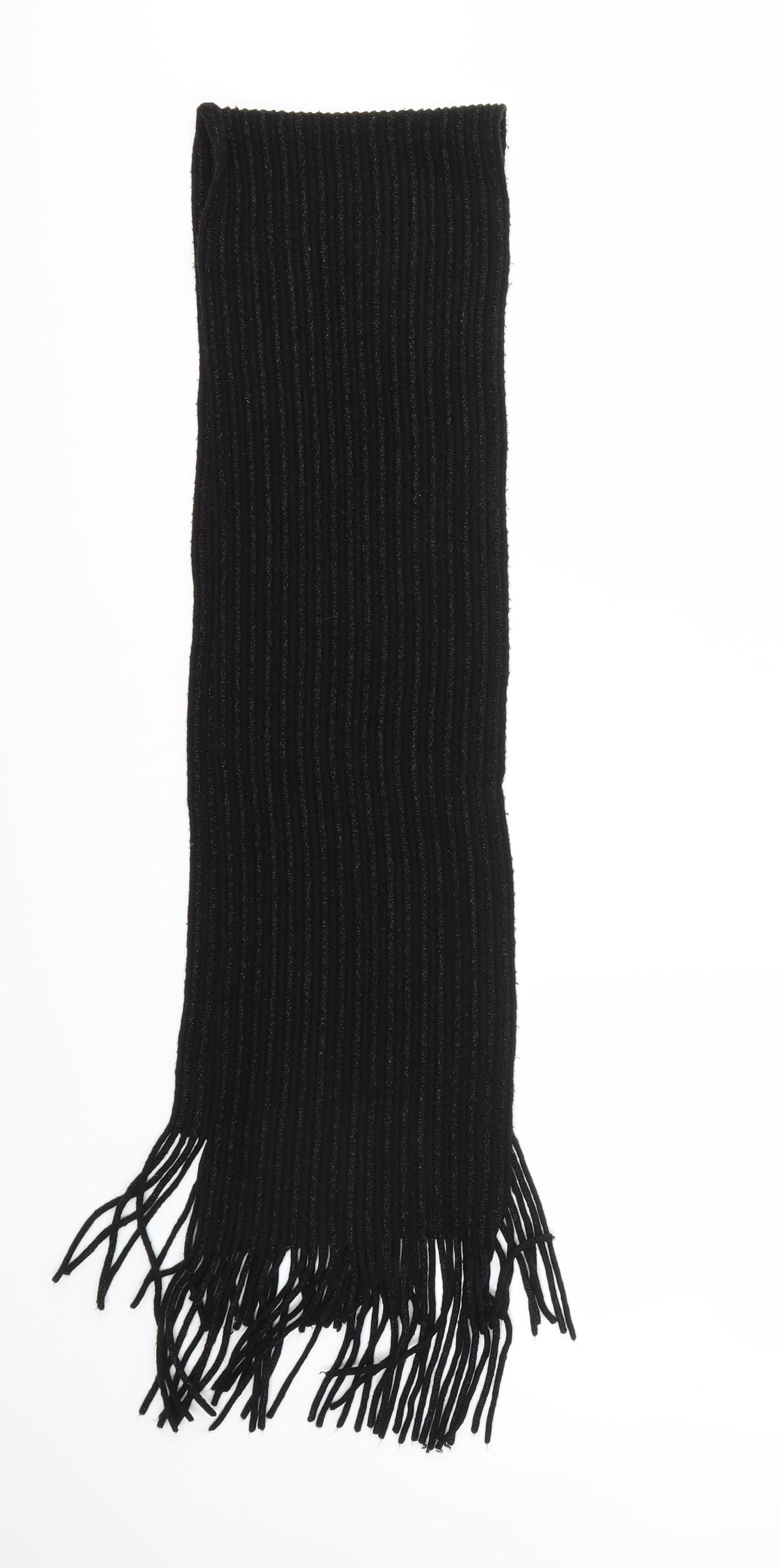 Preworn Unisex Black    Scarf