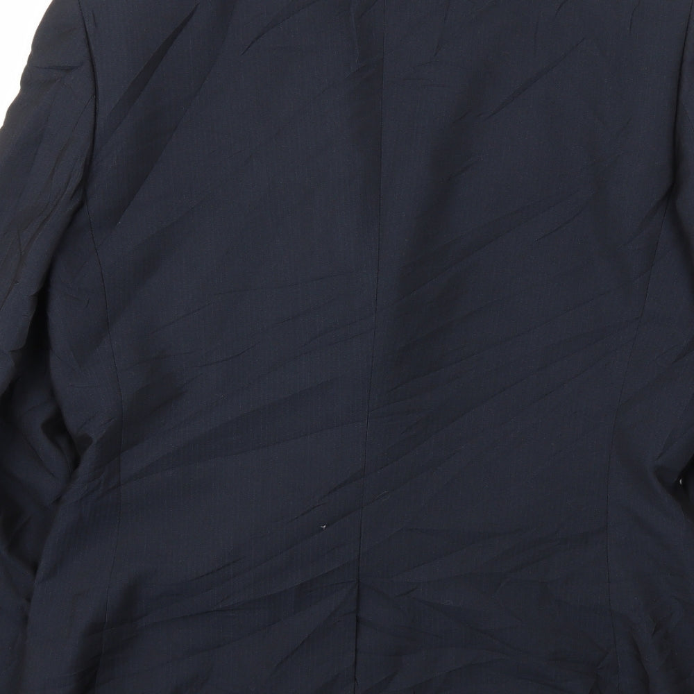 Mens UK Size 40 M&S Regular Blue Suit Jacket