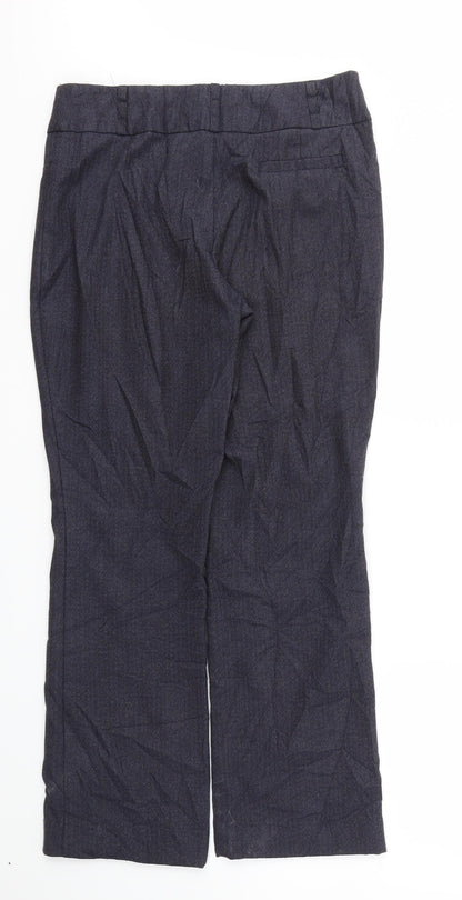 Womens UK Size 10 NEXT Regular Fit  Blue Trousers