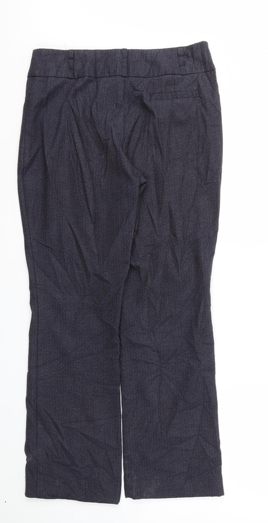 Womens UK Size 10 NEXT Regular Fit  Blue Trousers