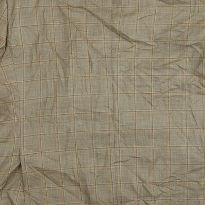 brook tavern Mens Beige Check  Jacket Blazer Size 44
