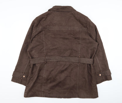 Womens UK Size L BM Brown Jacket