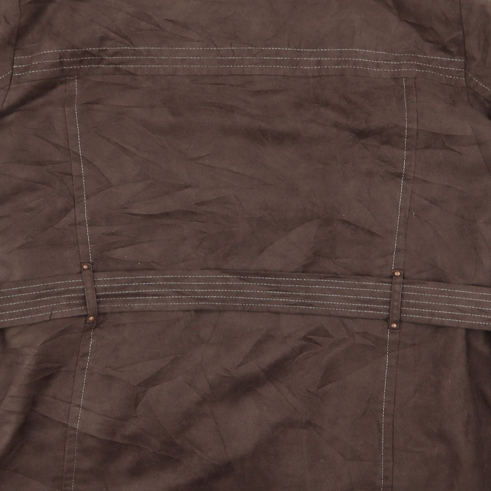 Womens UK Size L BM Brown Jacket