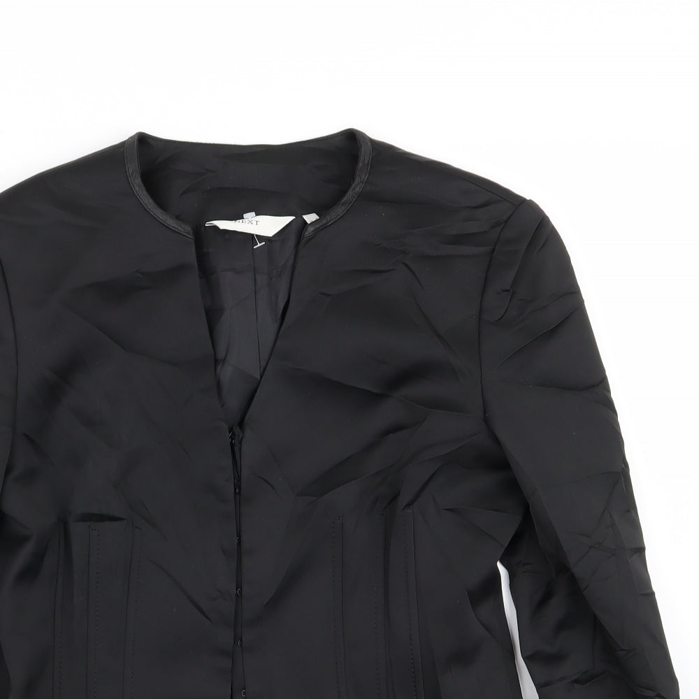 Womens UK Size 10 NEXT Black Jacket