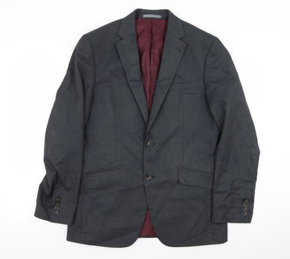 Mens UK Size 38 M&S Regular Grey Suit Jacket