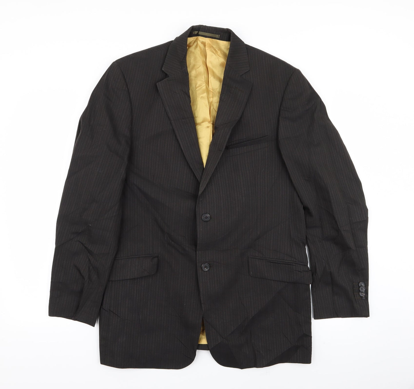 Mens UK Size 40 hugo james Regular Black Suit Jacket
