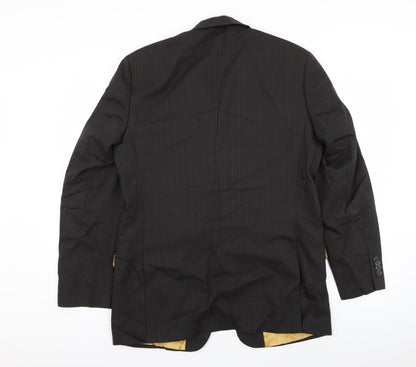 Mens UK Size 40 hugo james Regular Black Suit Jacket