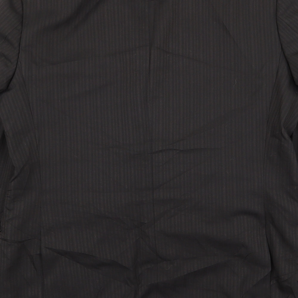 Mens UK Size 40 hugo james Regular Black Suit Jacket