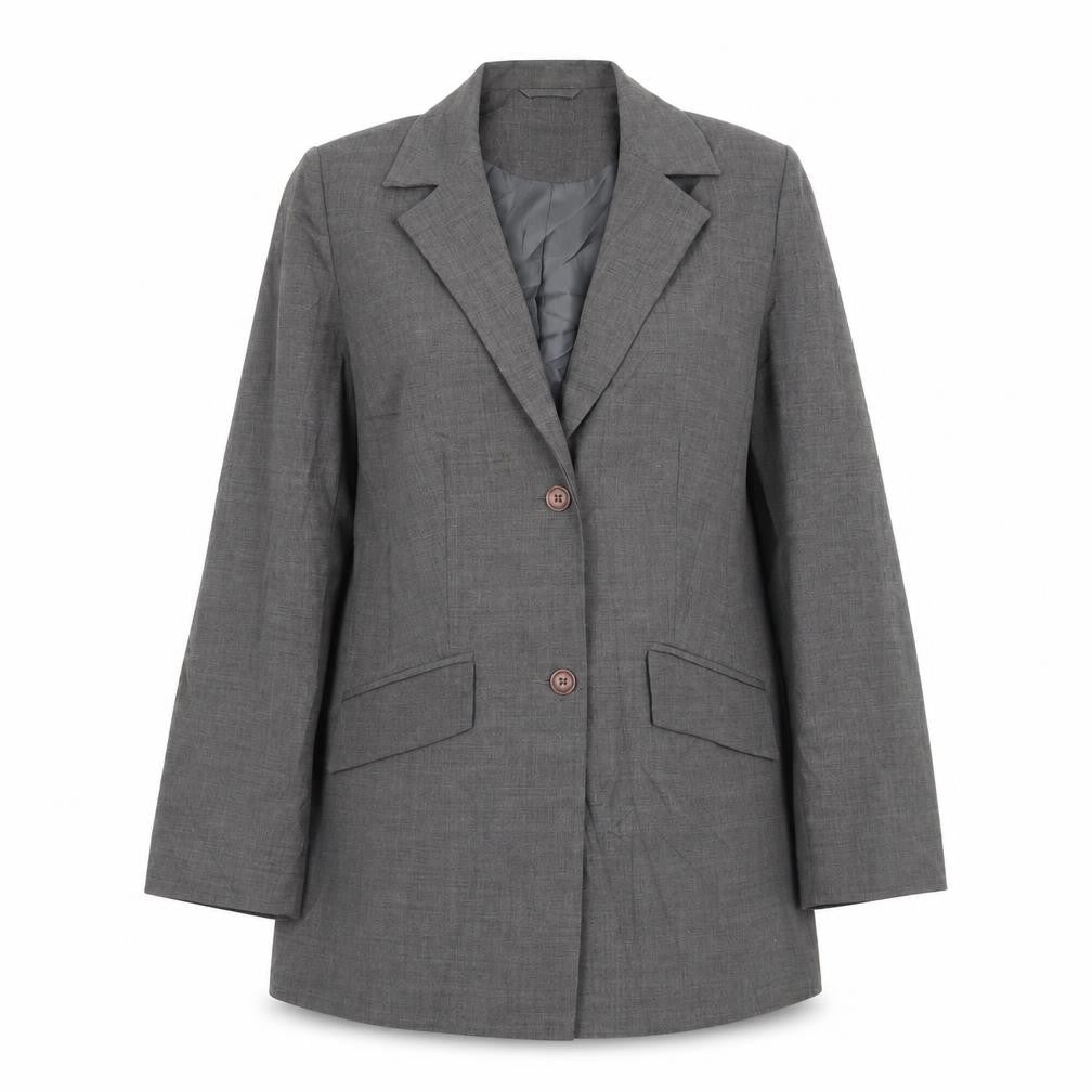 Classics Womens Grey   Jacket Blazer Size 12