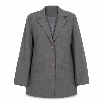 Classics Womens Grey   Jacket Blazer Size 12