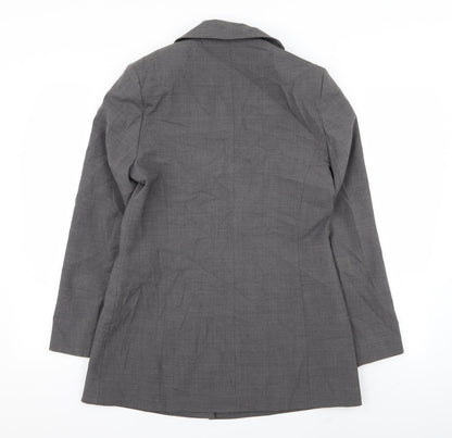 Womens UK Size 12 Classic Regular Grey Blazer