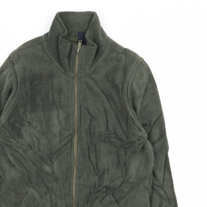 psi Womens Green   Full Zip Jumper Size 8