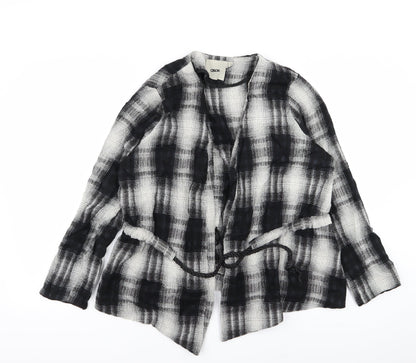 ASOS Womens Multicoloured Check  Jacket Blazer Size 16