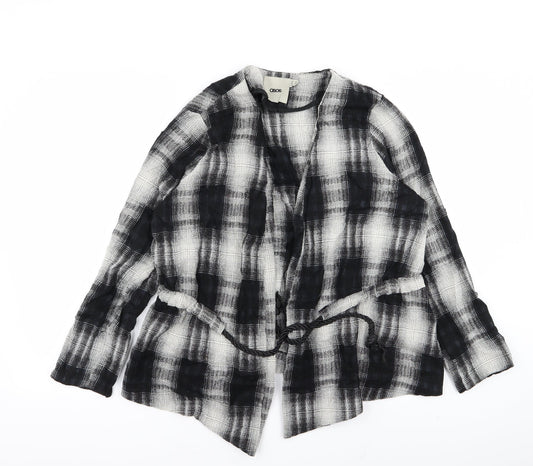 ASOS Womens Multicoloured Check  Jacket Blazer Size 16