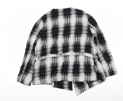 ASOS Womens Multicoloured Check  Jacket Blazer Size 16