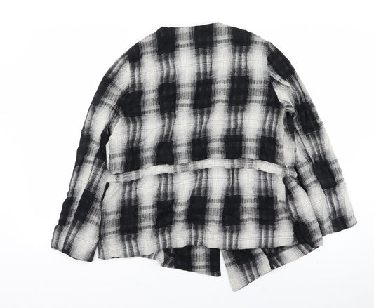 ASOS Womens Multicoloured Check  Jacket Blazer Size 16