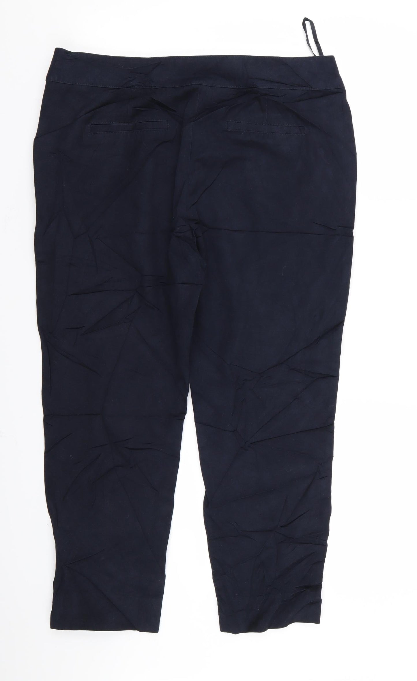 Womens UK Size 14 NEXT Regular Fit  Blue Trousers