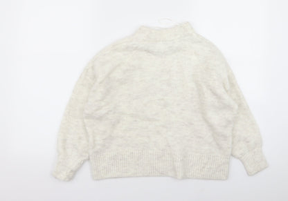 F&F Womens White   Pullover Jumper Size 6