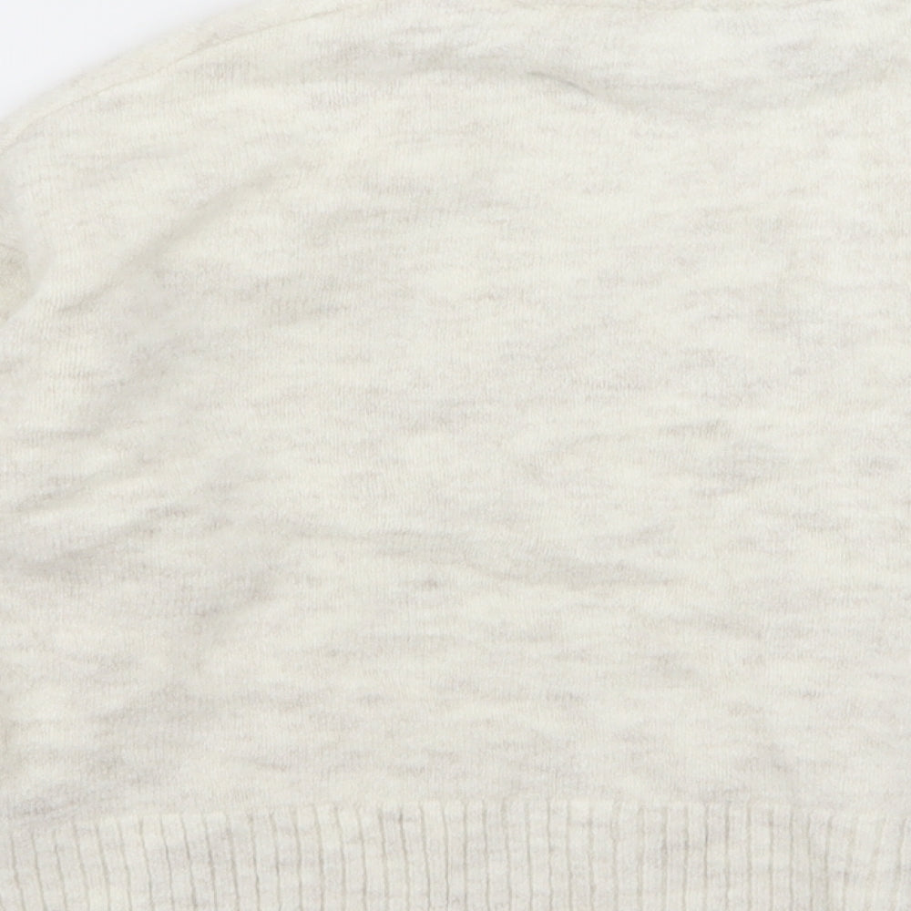 F&F Womens White   Pullover Jumper Size 6