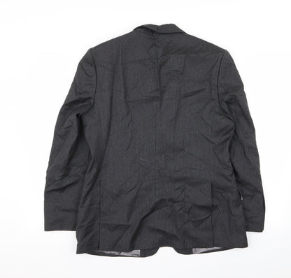 Mens UK Size 38 Paul Costelloe Regular Grey Suit Jacket