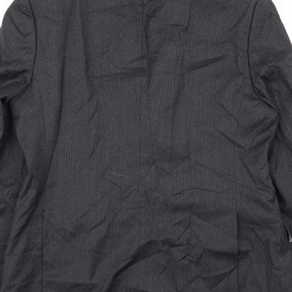 Mens UK Size 38 Paul Costelloe Regular Grey Suit Jacket