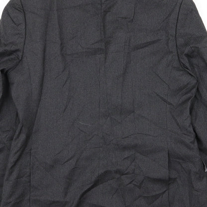 Mens UK Size 38 Paul Costelloe Regular Grey Suit Jacket