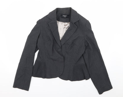 Papaya Womens Grey   Jacket Blazer Size 14
