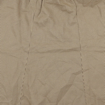 Damart Womens Yellow Houndstooth  Flare Skirt Size 18  - Stretch waistband