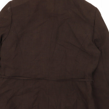 ccdk Womens Brown   Jacket Blazer Size 14