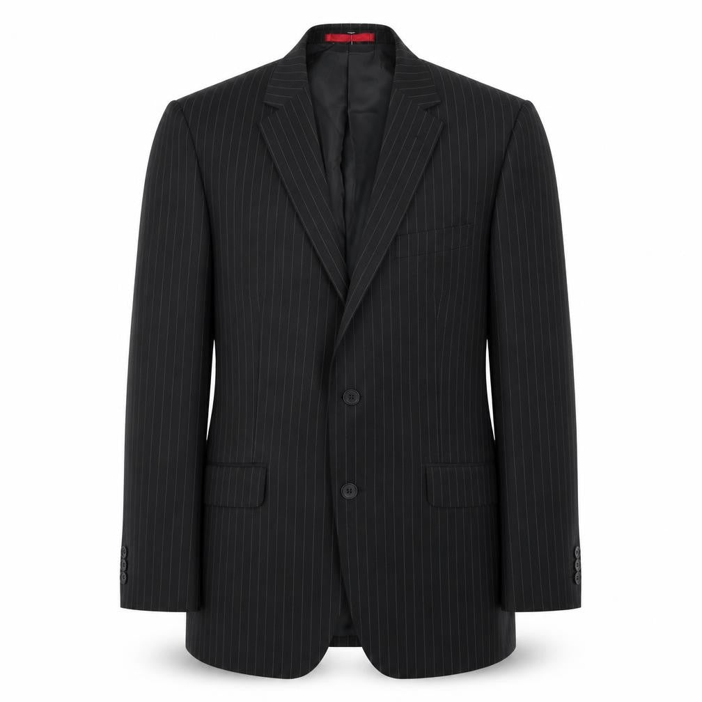 Mens UK Size 38 Burton Regular Black Suit Jacket