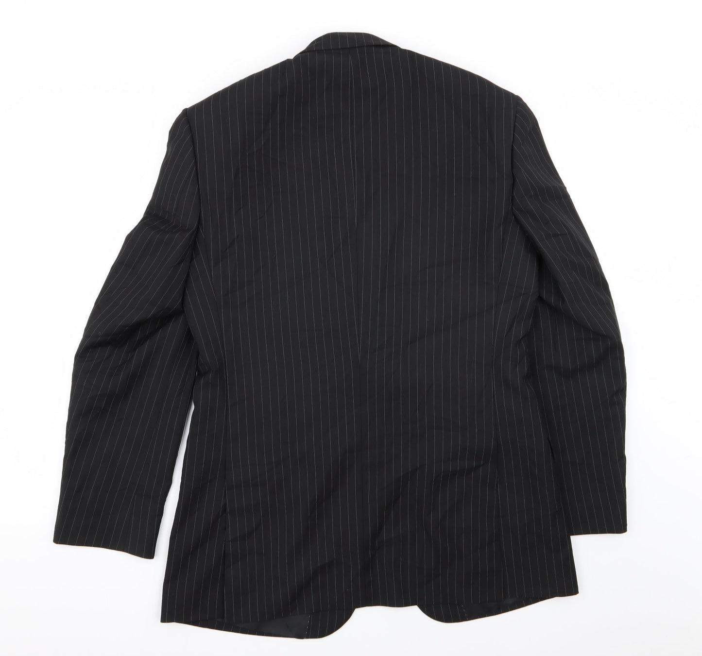 Mens UK Size 38 Burton Regular Black Suit Jacket
