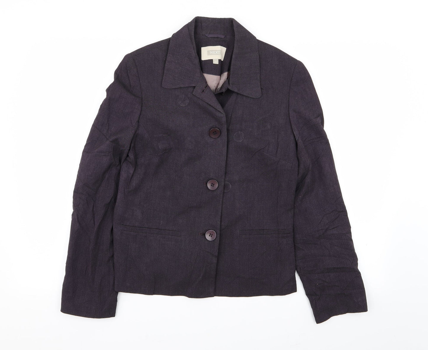 NEXT Womens Purple   Jacket Blazer Size 10
