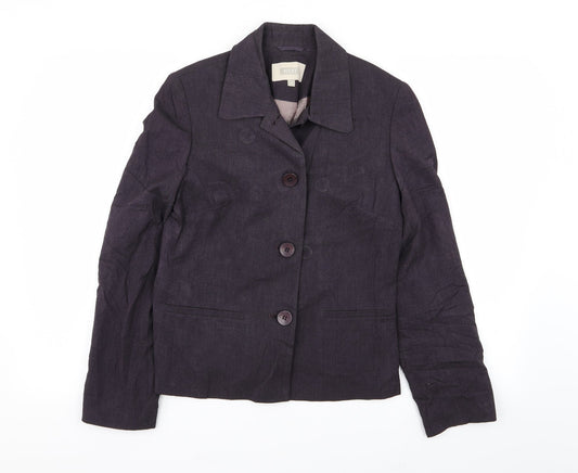 NEXT Womens Purple   Jacket Blazer Size 10