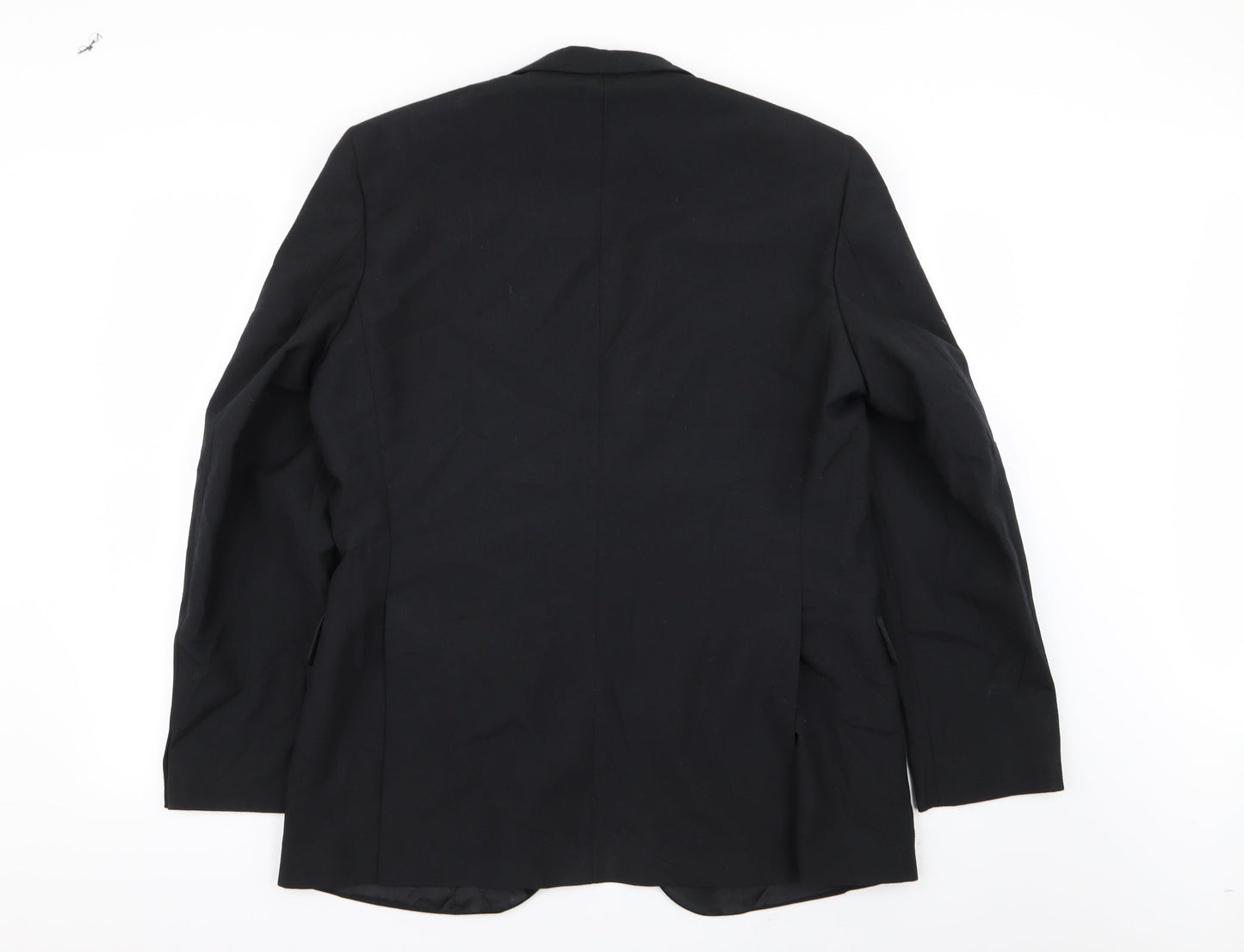 Mens UK Size 42 Preworn Regular Black Suit Jacket