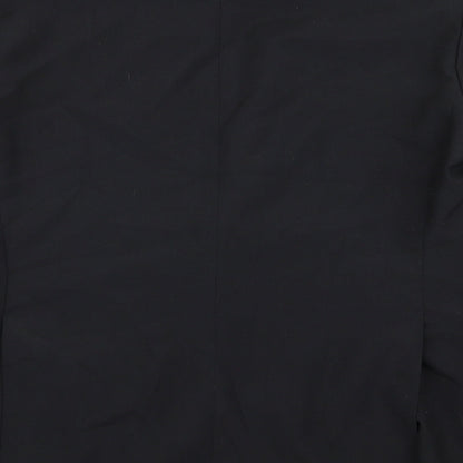 Mens UK Size 42 Preworn Regular Black Suit Jacket