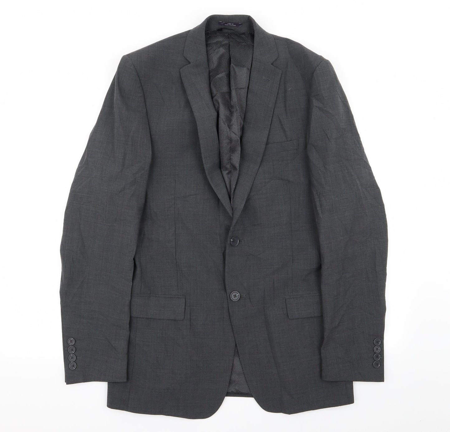Mens UK Size 38 M&S Regular Grey Suit Jacket